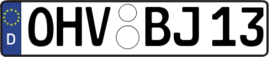 OHV-BJ13