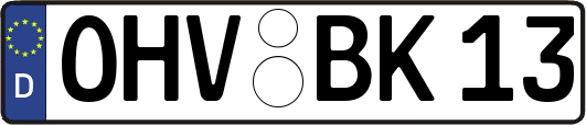 OHV-BK13