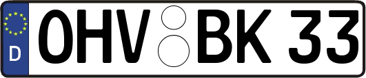 OHV-BK33