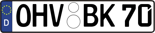 OHV-BK70