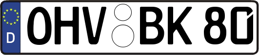 OHV-BK80