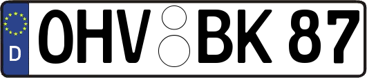 OHV-BK87