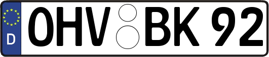 OHV-BK92