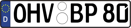 OHV-BP80