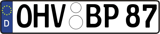 OHV-BP87