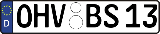 OHV-BS13