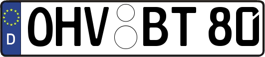 OHV-BT80