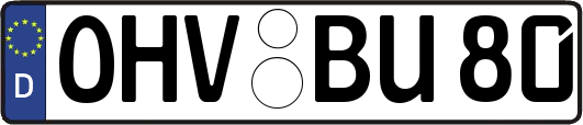 OHV-BU80