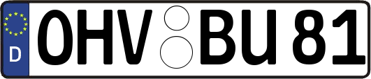 OHV-BU81