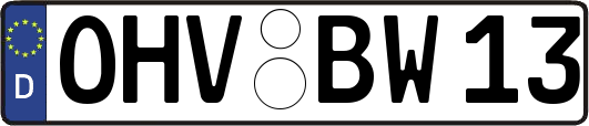OHV-BW13