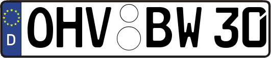 OHV-BW30
