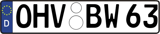 OHV-BW63