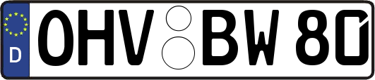 OHV-BW80