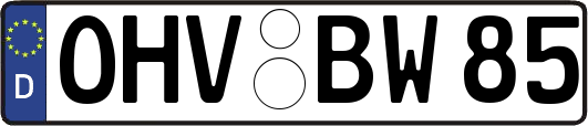 OHV-BW85