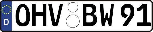 OHV-BW91