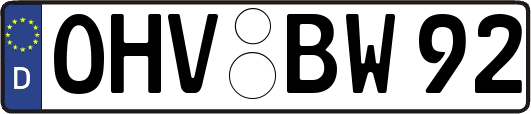 OHV-BW92