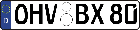 OHV-BX80