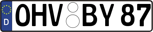 OHV-BY87