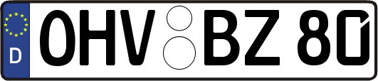 OHV-BZ80
