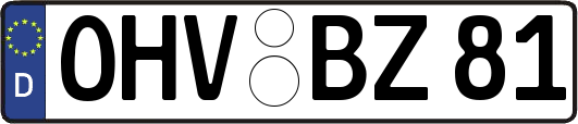 OHV-BZ81
