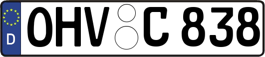 OHV-C838