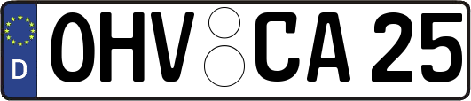 OHV-CA25
