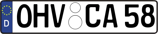 OHV-CA58
