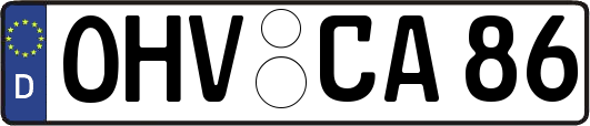 OHV-CA86