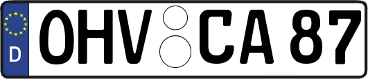 OHV-CA87