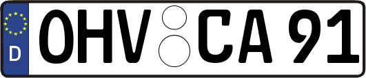 OHV-CA91