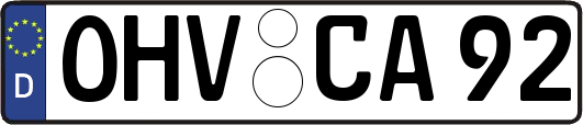 OHV-CA92