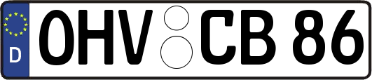 OHV-CB86