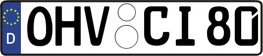 OHV-CI80