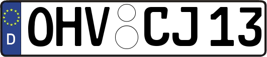 OHV-CJ13