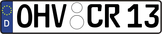 OHV-CR13