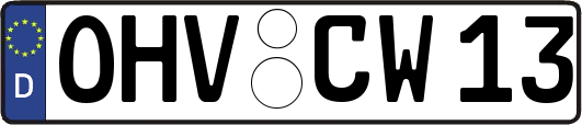 OHV-CW13