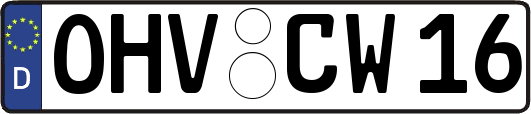 OHV-CW16