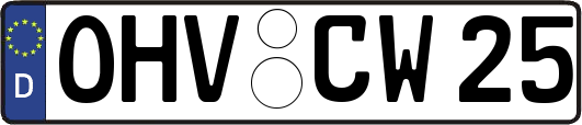 OHV-CW25