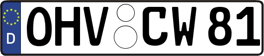 OHV-CW81