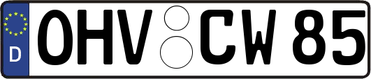 OHV-CW85