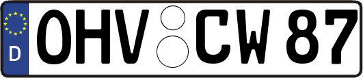 OHV-CW87