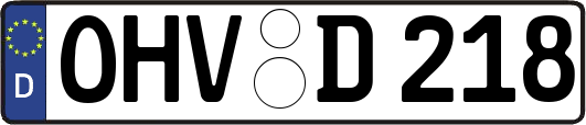 OHV-D218