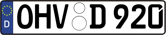 OHV-D920