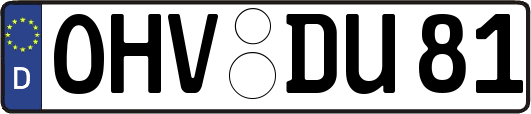 OHV-DU81