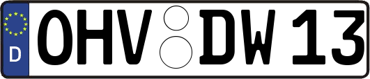 OHV-DW13