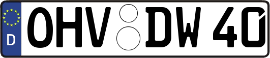 OHV-DW40