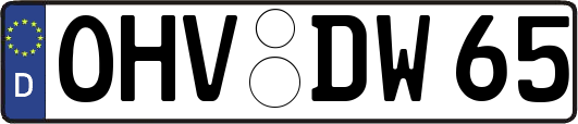 OHV-DW65