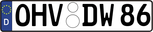 OHV-DW86