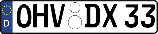 OHV-DX33