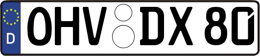 OHV-DX80